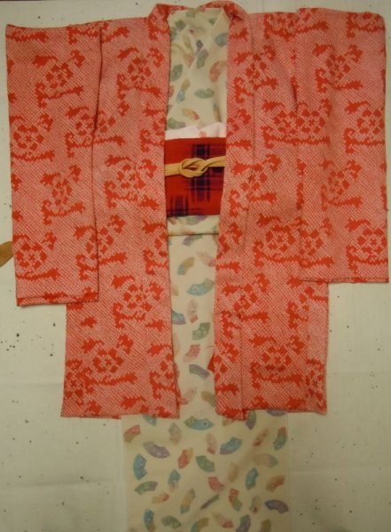 画像4: 八寸袋名古屋帯　紬＃模様 (4)