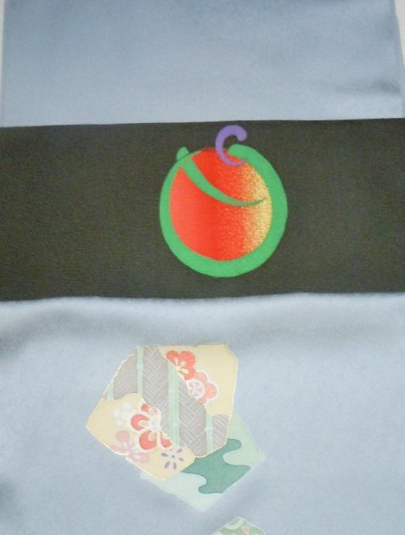 画像4: 袋名古屋帯　紋綴れ　鈴 (4)