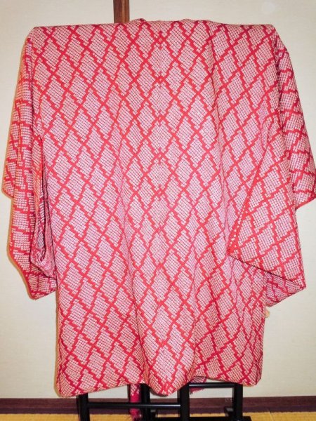 画像3: 羽織　絞り　菱 (3)