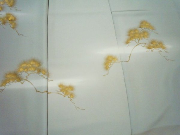 画像5: 附下　霞に金彩　＋　袋帯 華文 帯屋捨松製　 (5)