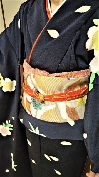 画像5: 縮緬　桜花びら (5)