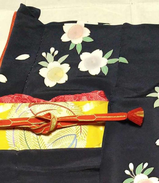 画像8: 縮緬　桜花びら (8)