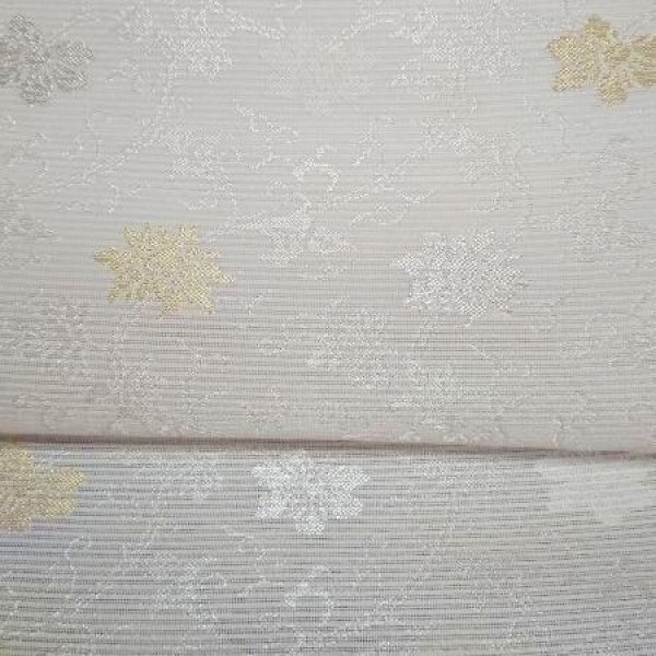 画像3: 絽名古屋帶 蔓牡丹 (3)