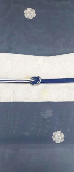 画像6: 絽着尺 雪月花 (6)