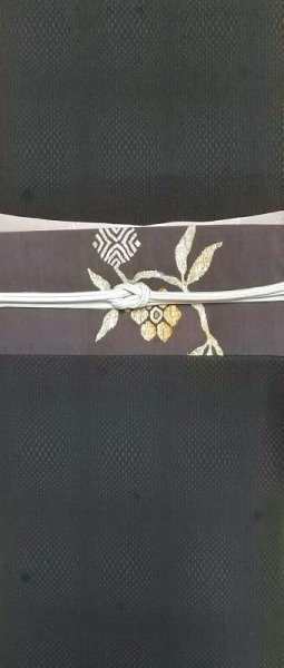 画像5: すくい袋帯・笹蔓文 (5)