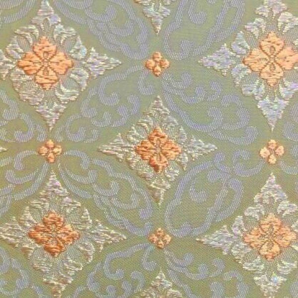 画像3: 袋帯　手織唐織　寿波七宝文 (3)