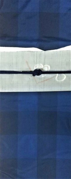 画像6: 名古屋帯　紬地すくい　花 (6)