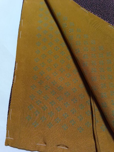 画像6: 訪問着 横段 水玉 (6)