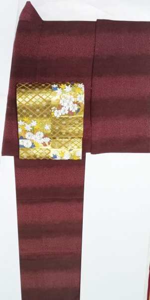 画像8: 訪問着 横段 水玉 (8)