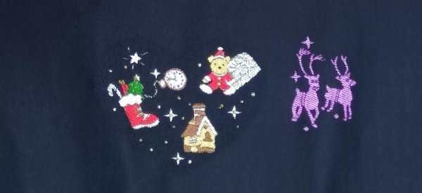 画像4: 名古屋帯　クリスマス　ハート (4)