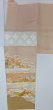 画像2: 色留袖 斜め違い棚四季絵図　＋　袋帯 寿波七宝文 (2)